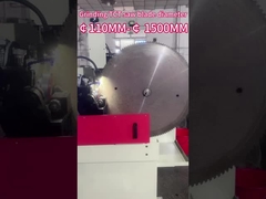 LDX-028 ((A) 切断刀の直径 400-1500MM 完全なCNC TCT切断刀の刃 双重磨き頭側 角磨き