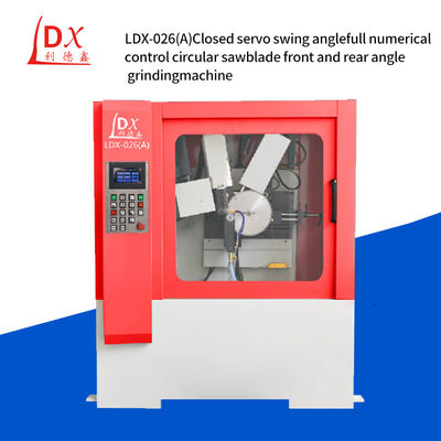 全閉式サーボスイングアングル 全CNCTサーブブレード フロントとバックアングルシャーピングマシン LDX-026A