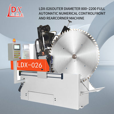 LDX-026A メーカー オーダーメイド 大型 サーボ スイング コーナー 円形 サーブ 刃 磨き機