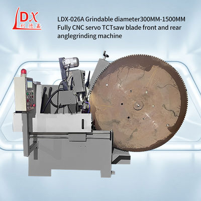 LDX-026A 完全CNC サーボ フィード 高精度円形 刃 歯車 磨き機
