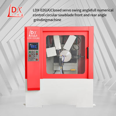 LDX-026A セルボフード 完全 CNC 円形 刃 前方と後方 角磨機
