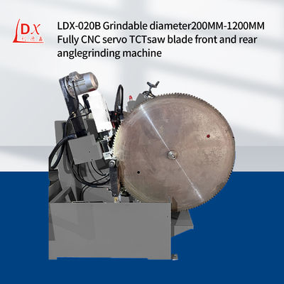 LDX-020B CNC 円形シールブレード磨き機 自動 スイングアングル磨き梯子歯