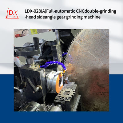 LDX-028A メーカー ダイレクト サーボセット ナイフ 円形 刃 刃 双重 研磨 頭 サイド 研磨 機械