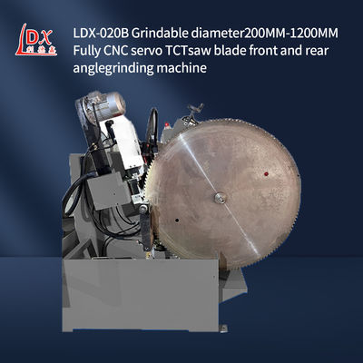 LDX-020B 大型CNC円形シールブレード フロントとバックアングル磨き機