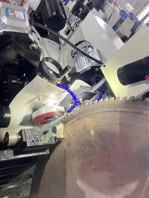 LDX-028A 三軸/五軸 CNC 円式 刀片 二重 研磨 頭 側角 ギア 研磨 機械