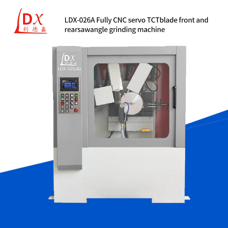 完全なCNCカービッド円形シールブレード フロントとバックアングル磨き機 LDX-026A