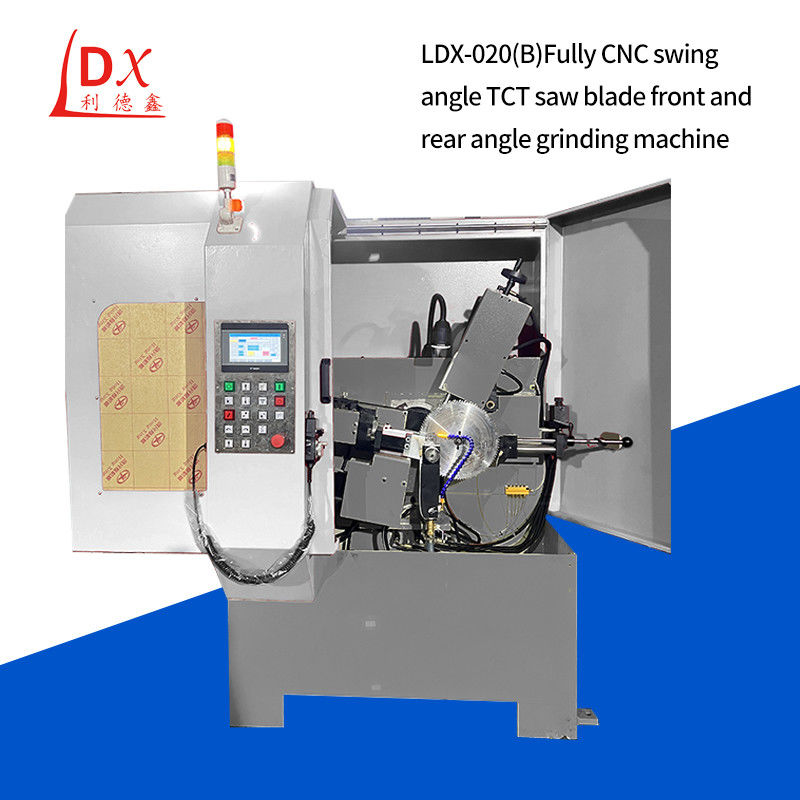 全閉ざされたCNCTCT円式サーブ刃 前側と後ろ側の角鋭化機 LDX-020B