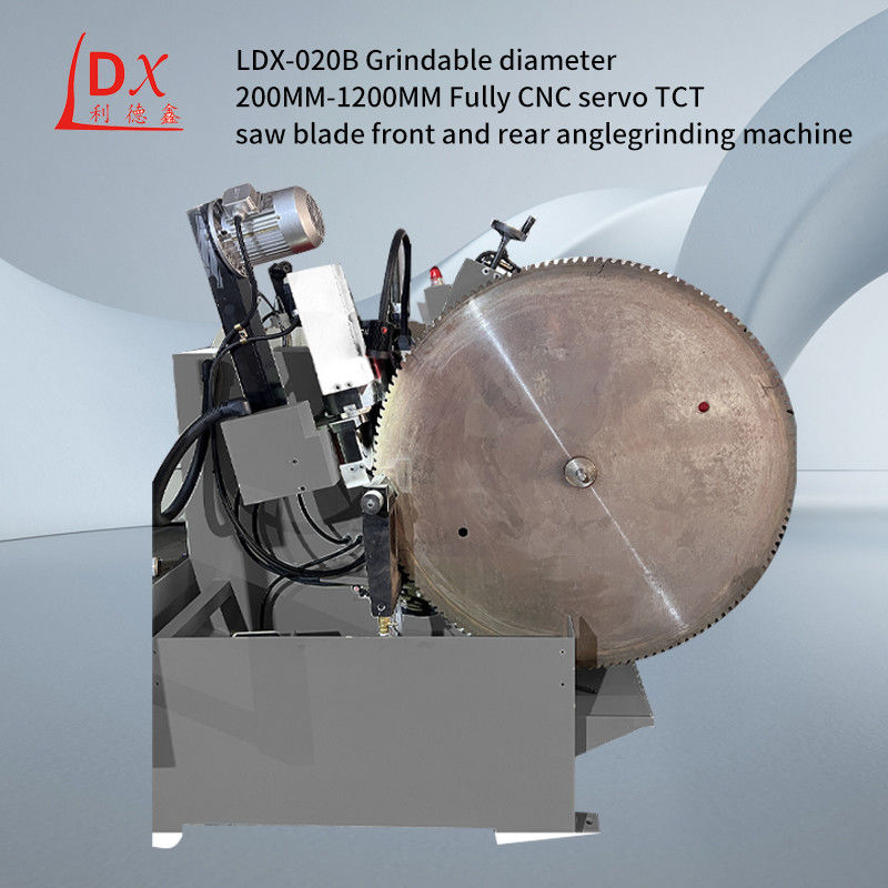 LDX-020B オーダーメイド 木工 TCT 円形 刃 前側と後側の角度磨き機