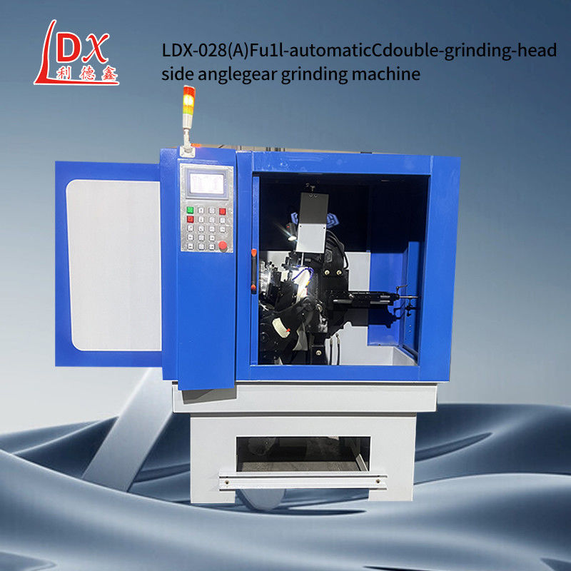 LDX-028A 木工用二重頭側角磨き機