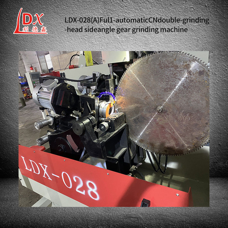 LDX-028A セルボ フル CNC 合金 刃 双重 磨き頭 サイド 磨き機