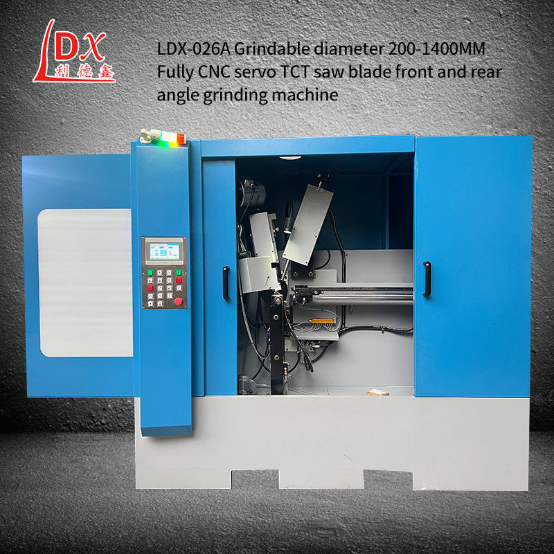 LDX-026A 研磨可能な直径 200-1300MM セルボフィード 完全にCNC 円形 刃 歯車研磨機