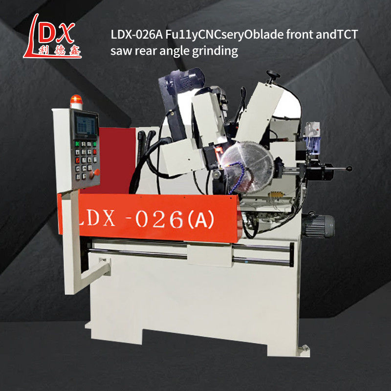 LDX-026A CNC TCT 円形シールブレード フロント・アンド・リアー・アングル・スリリング・マシン メーカー