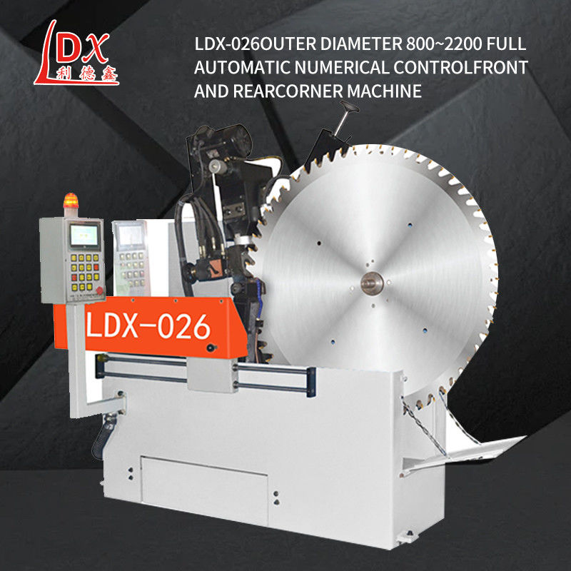 LDX-026A 磨き直径 500-2000MM セルボフード フルCNC 円形サーブブレード磨き機