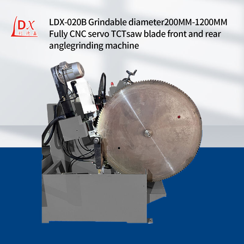 LDX-020B CNC 円形シールブレード磨き機 自動 スイングアングル磨き梯子歯