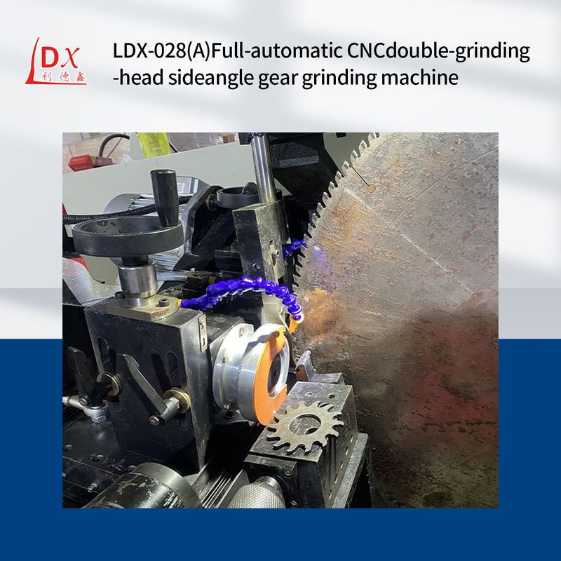 LDX-028A メーカー ダイレクト サーボセット ナイフ 円形 刃 刃 双重 研磨 頭 サイド 研磨 機械