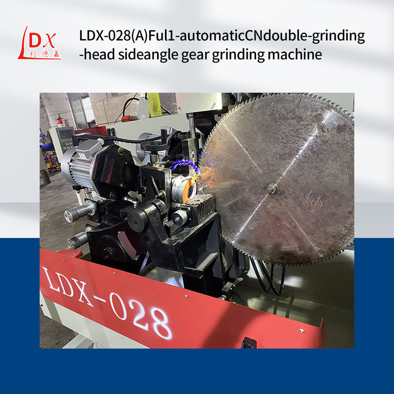 LDX-028A 新型セルボフィード合金 刃の二重研磨頭 サイド研磨機