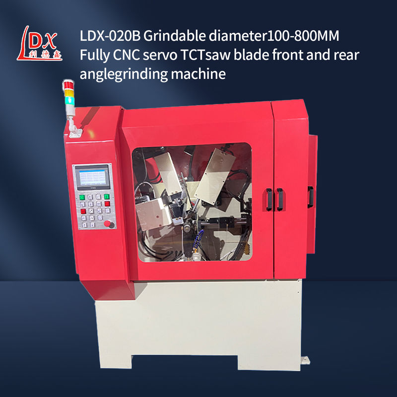 LDX-020B セルボフード フル CNC サーブブレード フロントとバックアングル磨き機